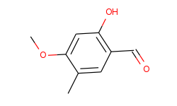 Benzaldehyde, 2-hydroxy-4-methoxy-5-methyl-