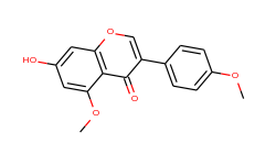 4H-1-Benzopyran-4-one, 7-hydroxy-5-methoxy-3-(4-methoxyphenyl)-