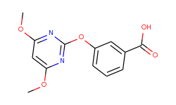 3-[(4,6-Dimethoxypyrimidin-2-yl)oxy]benzoic acid