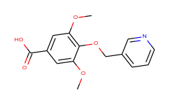 3,5-dimethoxy-4-(pyridin-3-ylmethoxy)benzoic acid