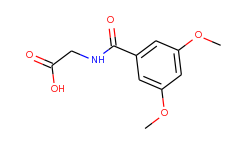 Glycine, N-(3,5-dimethoxybenzoyl)-