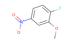 Benzene, 1-fluoro-2-methoxy-4-nitro-