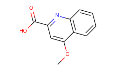 2-Quinolinecarboxylic acid, 4-methoxy-