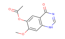 4(1H)-Quinazolinone, 6-(acetyloxy)-7-methoxy-