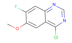 Quinazoline, 4-chloro-7-fluoro-6-methoxy-