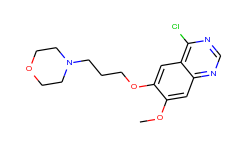 4-chloro-7-methoxy-6-(3-morpholinopropoxy)quinazoline