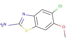 2-Benzothiazolamine, 5-chloro-6-methoxy-