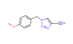 1-(4-methoxy-benzyl)-1h-[1,2,3]triazole-4-carbonitrile
