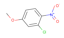 Benzene, 2-chloro-4-methoxy-1-nitro-
