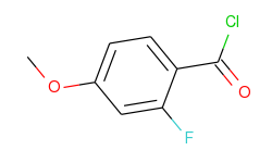 Benzoyl chloride, 2-fluoro-4-methoxy-