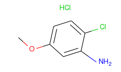 Benzenamine, 2-chloro-5-methoxy-, hydrochloride