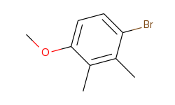 Benzene, 1-bromo-4-methoxy-2,3-dimethyl-