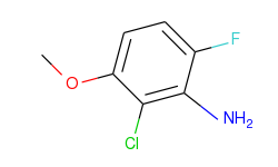 2-chloro-6-fluoro-3-methoxyaniline