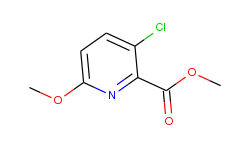2-Pyridinecarboxylic acid, 3-chloro-6-methoxy-, methyl ester