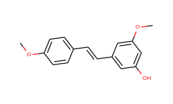 Phenol, 3-methoxy-5-[(1E)-2-(4-methoxyphenyl)ethenyl]-