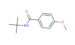 Benzamide, N-(1,1-dimethylethyl)-4-methoxy-