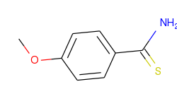 Benzenecarbothioamide, 4-methoxy-