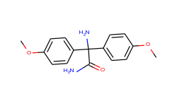 2-Amino-2,2-bis(4-methoxyphenyl)acetamide