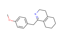 3,4,5,6,7,8-HEXAHYDRO-1-[(4-METHOXYPHENYL)METHYL]ISOQUINOLINE