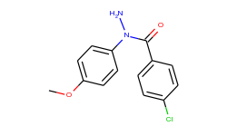 Benzoic acid, 4-chloro-, 1-(4-methoxyphenyl)hydrazide