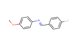 4-Methoxy-N-(4-fluorobenzylidene)aniline