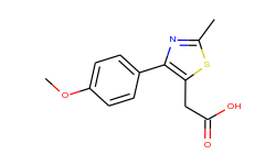5-Thiazoleacetic acid, 4-(4-methoxyphenyl)-2-methyl-