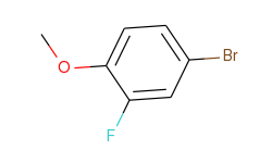 Benzene, 4-bromo-2-fluoro-1-methoxy-
