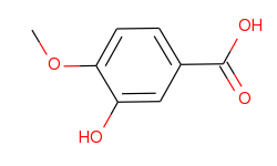 Benzoic acid, 3-hydroxy-4-methoxy-