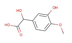 3-hydroxy-4-methoxymandelic acid