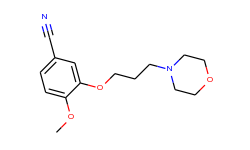 Benzonitrile, 4-methoxy-3-[3-(4-morpholinyl)propoxy]-