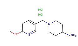 1-(6-Methoxy-pyridin-3-ylmethyl)-piperidin-4-ylamine dihydrochloride