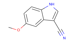 5-methoxy-1h-indole-3-carbonitrile