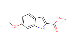 1H-Indole-2-carboxylic acid, 6-methoxy-, methyl ester