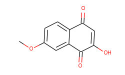 1,4-Naphthalenedione, 2-hydroxy-7-methoxy-