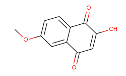 1,4-Naphthalenedione, 2-hydroxy-6-methoxy-