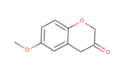 2H-1-Benzopyran-3(4H)-one, 6-methoxy-