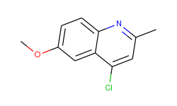 Quinoline, 4-chloro-6-methoxy-2-methyl-