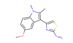 4-(5-methoxy-1,2-dimethyl-1h-indol-3-yl)thiazol-2-ylamine