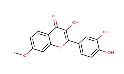 4H-1-Benzopyran-4-one, 2-(3,4-dihydroxyphenyl)-3-hydroxy-7-methoxy-