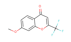 4H-1-Benzopyran-4-one, 7-methoxy-2-(trifluoromethyl)-