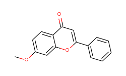 4H-1-Benzopyran-4-one, 7-methoxy-2-phenyl-