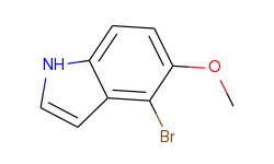 1H-Indole, 4-bromo-5-methoxy-