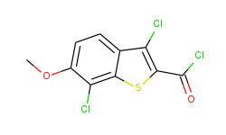 3,7-DICHLORO-6-METHOXYBENZO[B]THIOPHENE-2-CARBONYL CHLORIDE