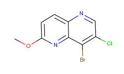 1,5-Naphthyridine, 8-bromo-7-chloro-2-methoxy-