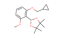 2-cyclopropylmethoxy-6-methoxyphenylboronic acid pinacol ester