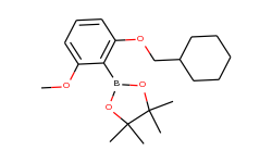 2-cyclohexylmethoxy-6-methoxyphenylboronic acid pinacol ester