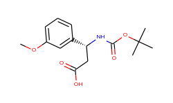 (R)-3-((tert-Butoxycarbonyl)amino)-3-(3-methoxyphenyl)propanoic acid