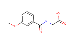 Glycine, N-(3-methoxybenzoyl)-