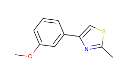 4-(3-Methoxyphenyl)-2-methyl-1,3-thiazole