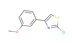 2-chloro-4-(3-methoxyphenyl)thiazole